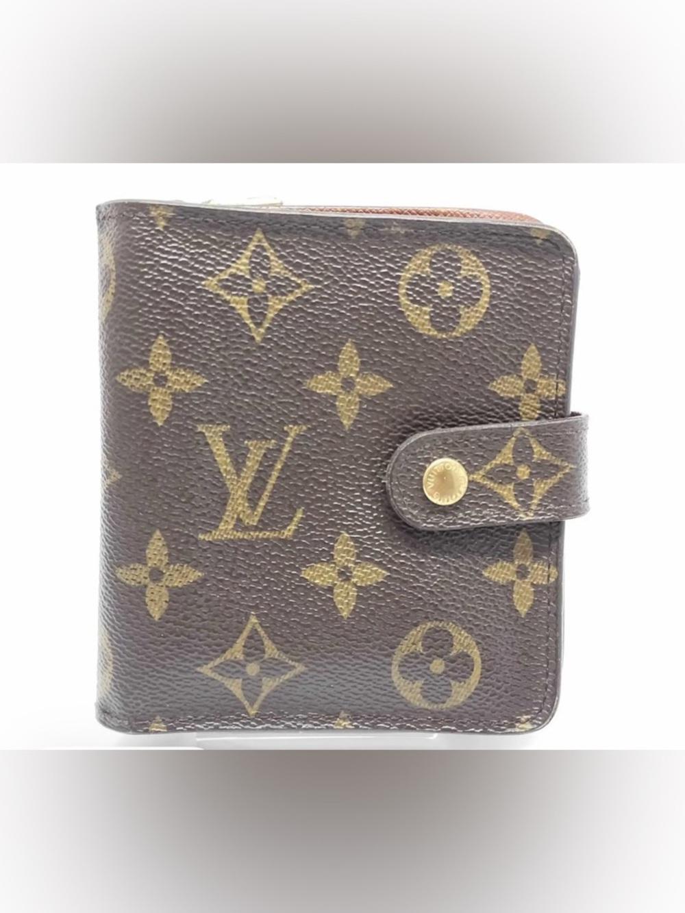 Louis Vuitton Monogram Compact Zip Wallet